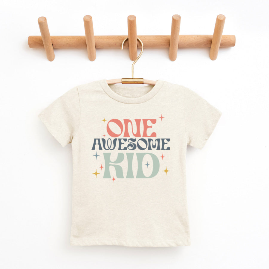 One Awesome Kid Youth &amp; Toddler Graphic Tee Youth Graphic Tee