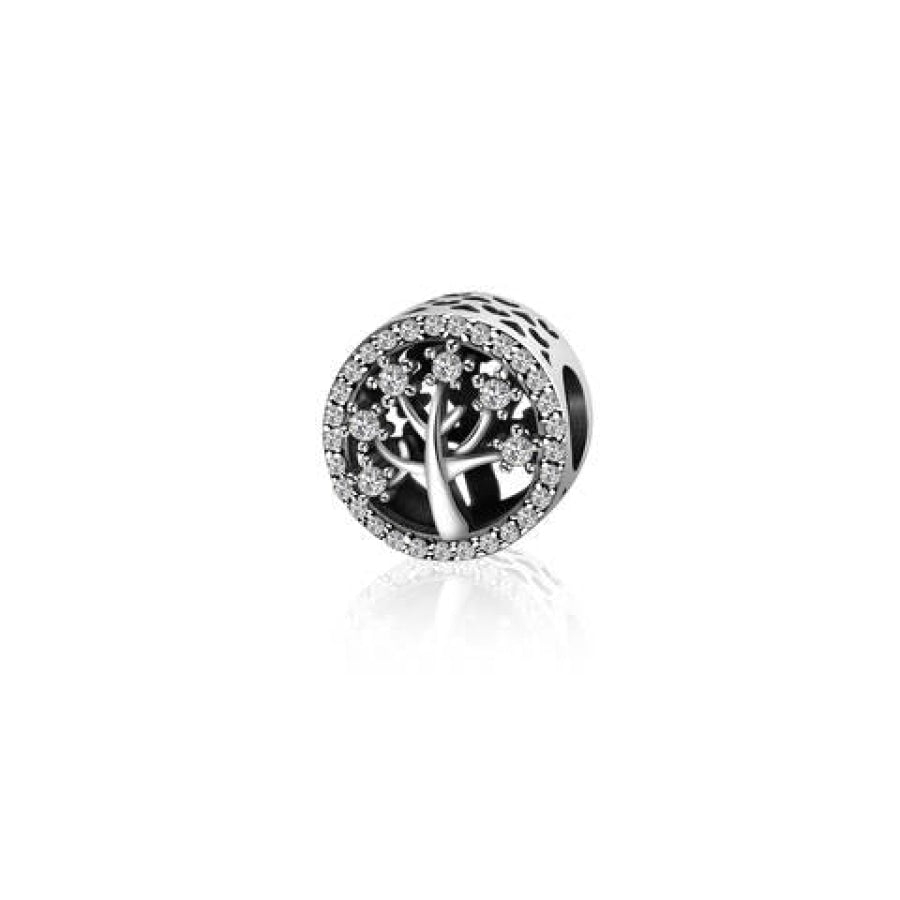 One Piece 925 Sterling Silver Bead Charm Silver / One Size