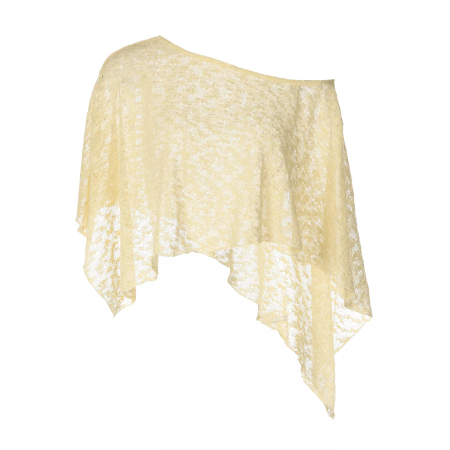 One Shoulder Long Sleeve Cover Up Apparel and Accessories