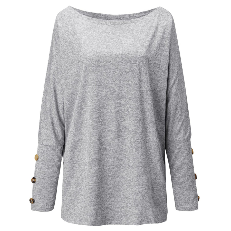 One Shoulder Long Sleeve T-Shirt Apparel and Accessories