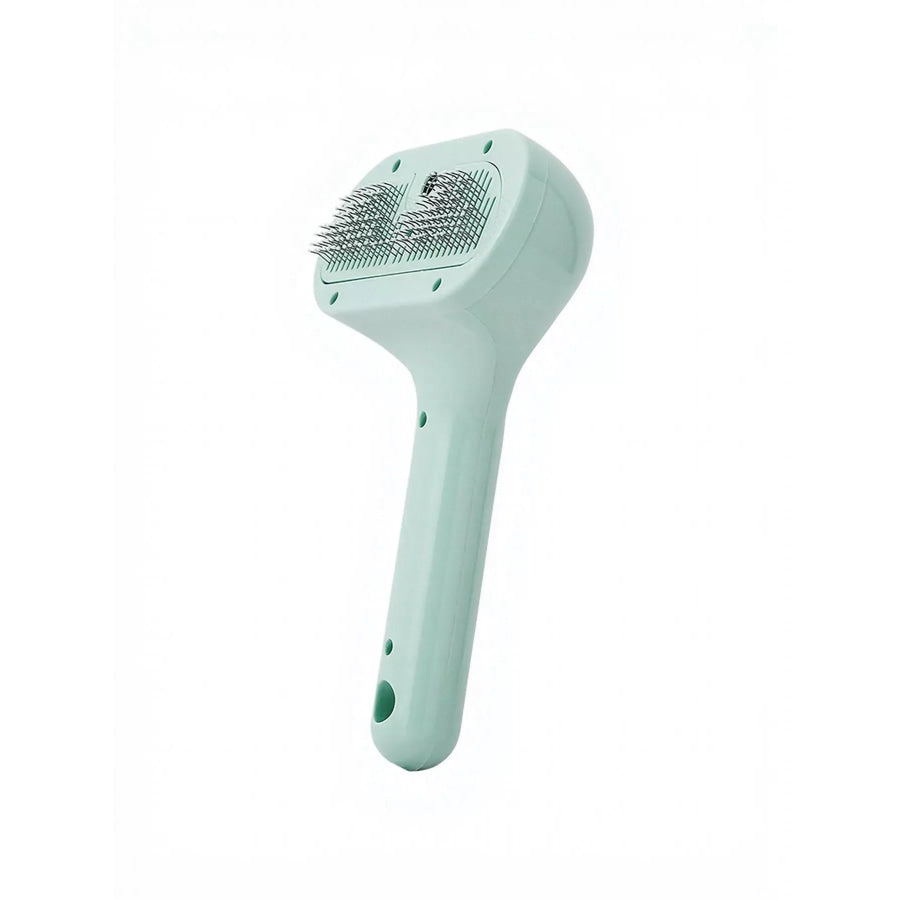 One-Touch Spray Pet Hair Remover Comb Light Green / M Apparel and Accessories