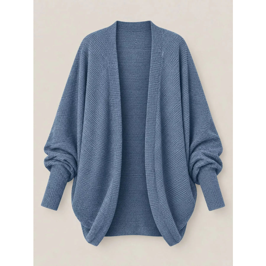 Open-Front Batwing Sleeve Cardigan Apparel and Accessories
