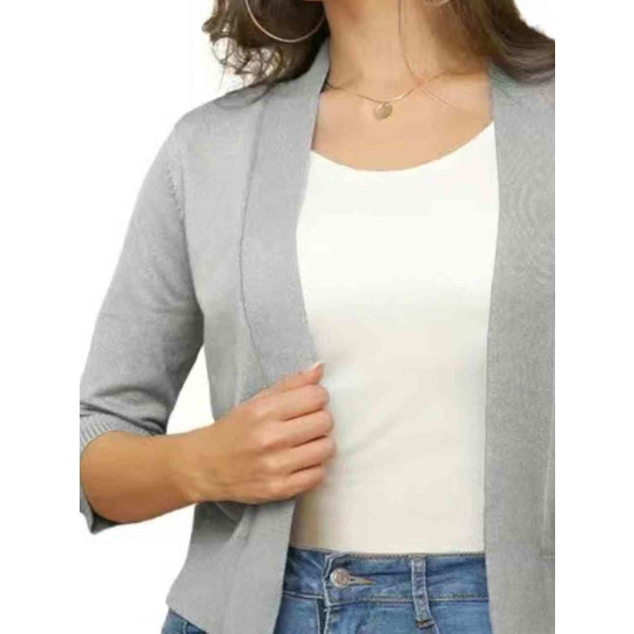 Open Front Cardigan