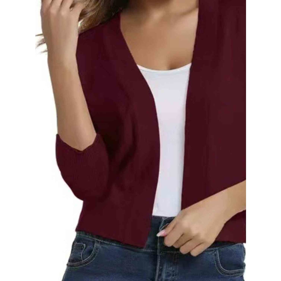 Open Front Cardigan