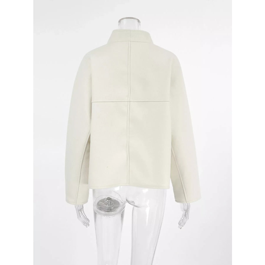 Open Front Dropped Shoulder Outerwear Apparel and Accessories