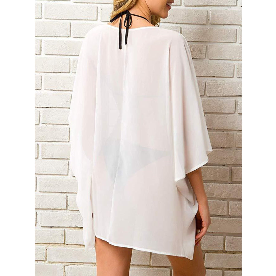 Open Front Half Sleeve Cover - Up White / S/M Apparel and Accessories
