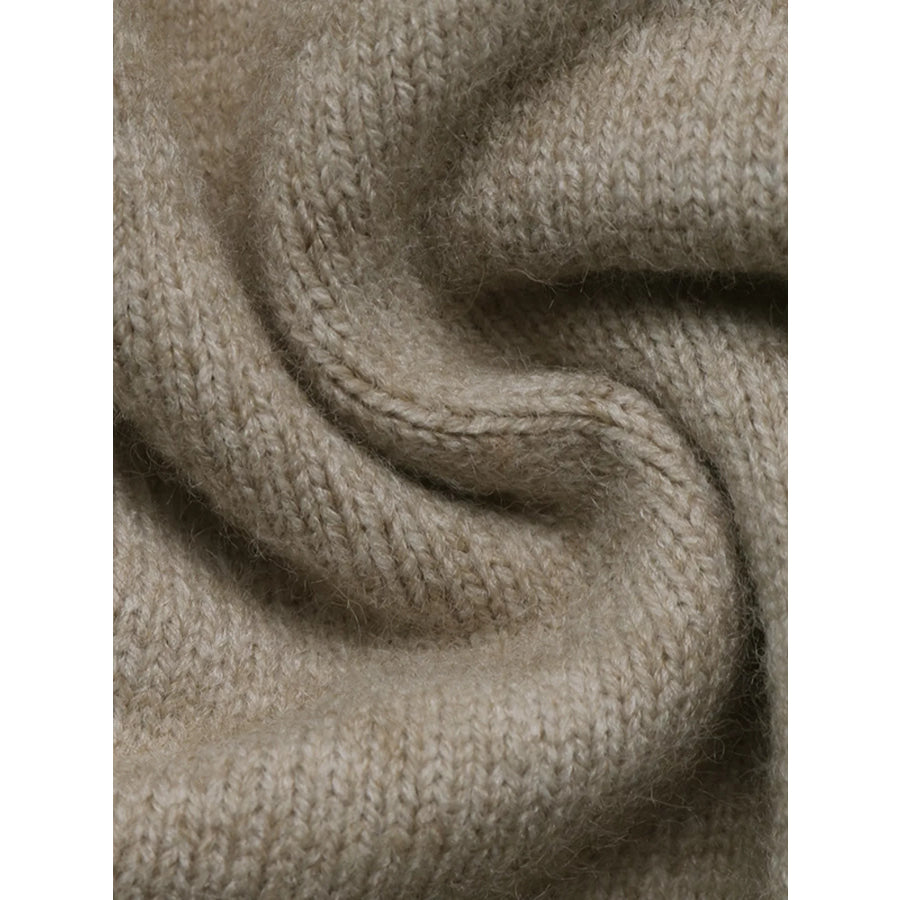 Open-Front Knit Cardigan Apparel and Accessories