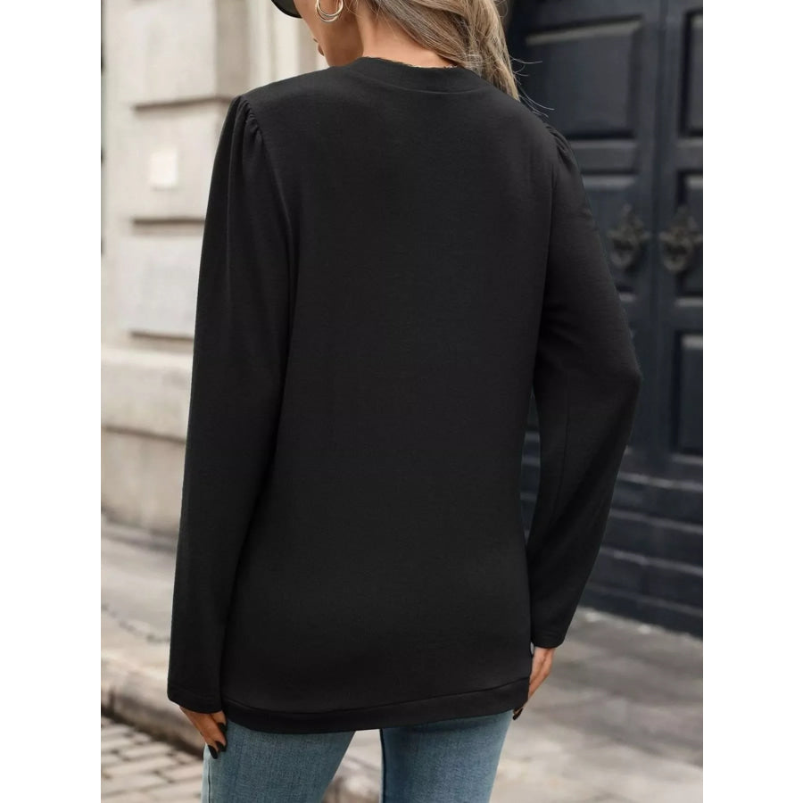 Open Front Long Sleeve Cardigan Apparel and Accessories