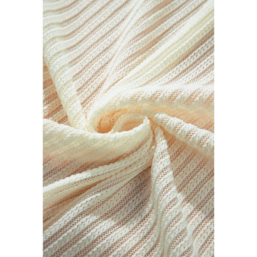 Open Front Long Sleeve Cardigan Apparel and Accessories