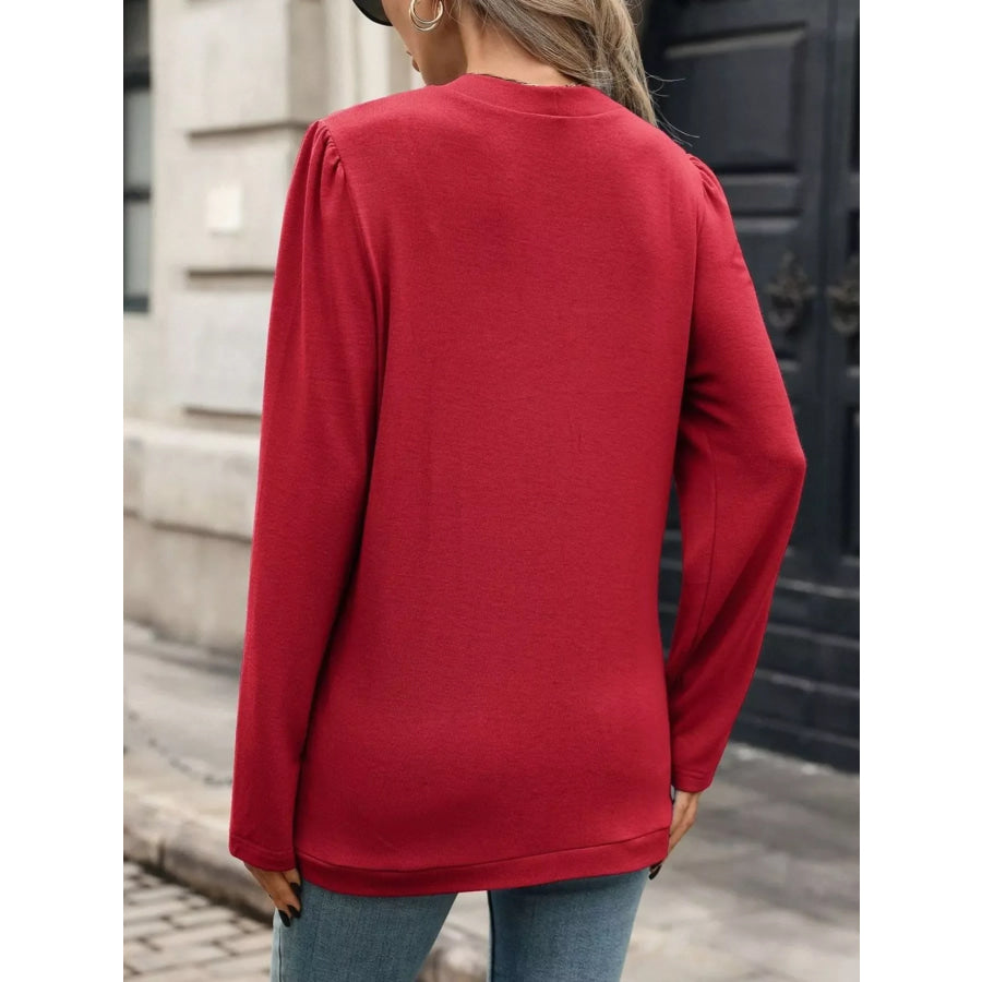 Open Front Long Sleeve Cardigan Apparel and Accessories
