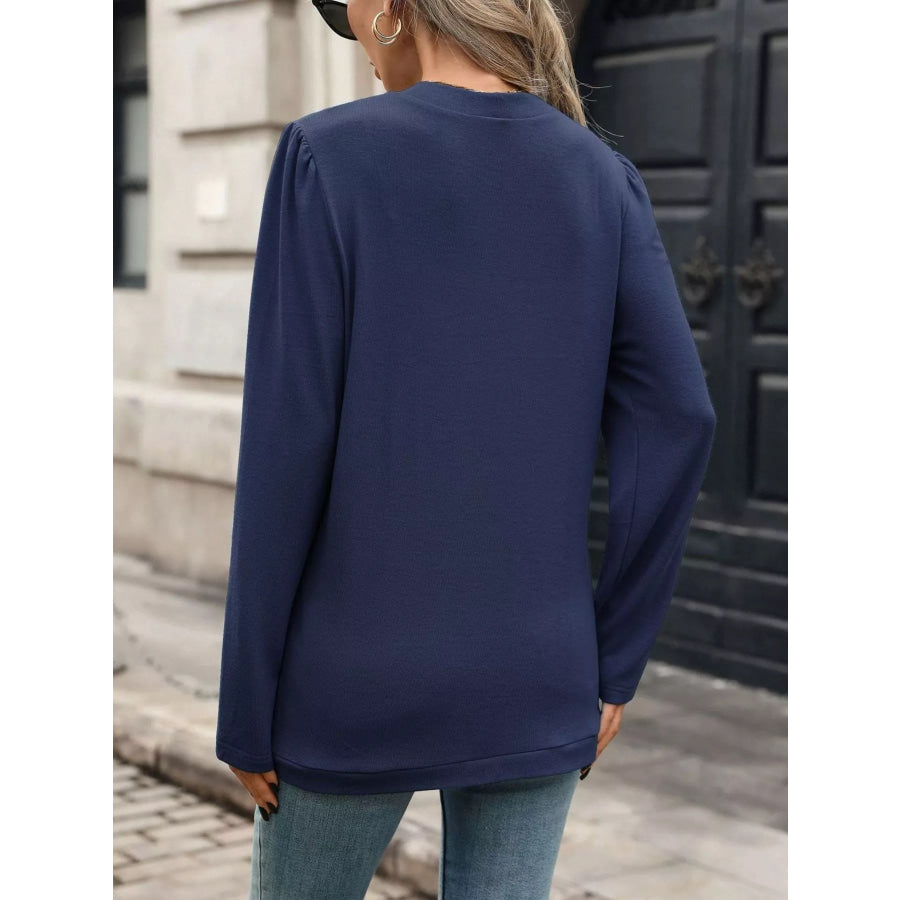Open Front Long Sleeve Cardigan Apparel and Accessories