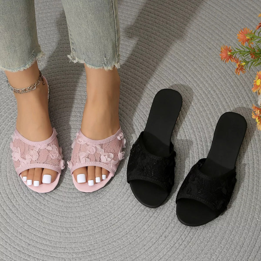 Open Toe Block Heel Sandals Apparel and Accessories