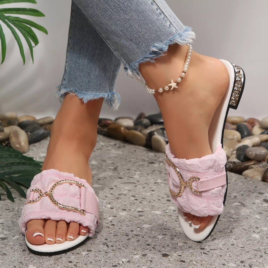 Open Toe Block Heels Sandals Apparel and Accessories