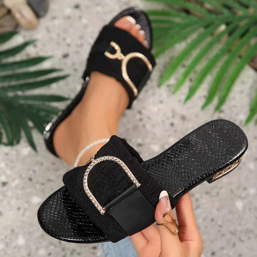 Open Toe Block Heels Sandals Apparel and Accessories
