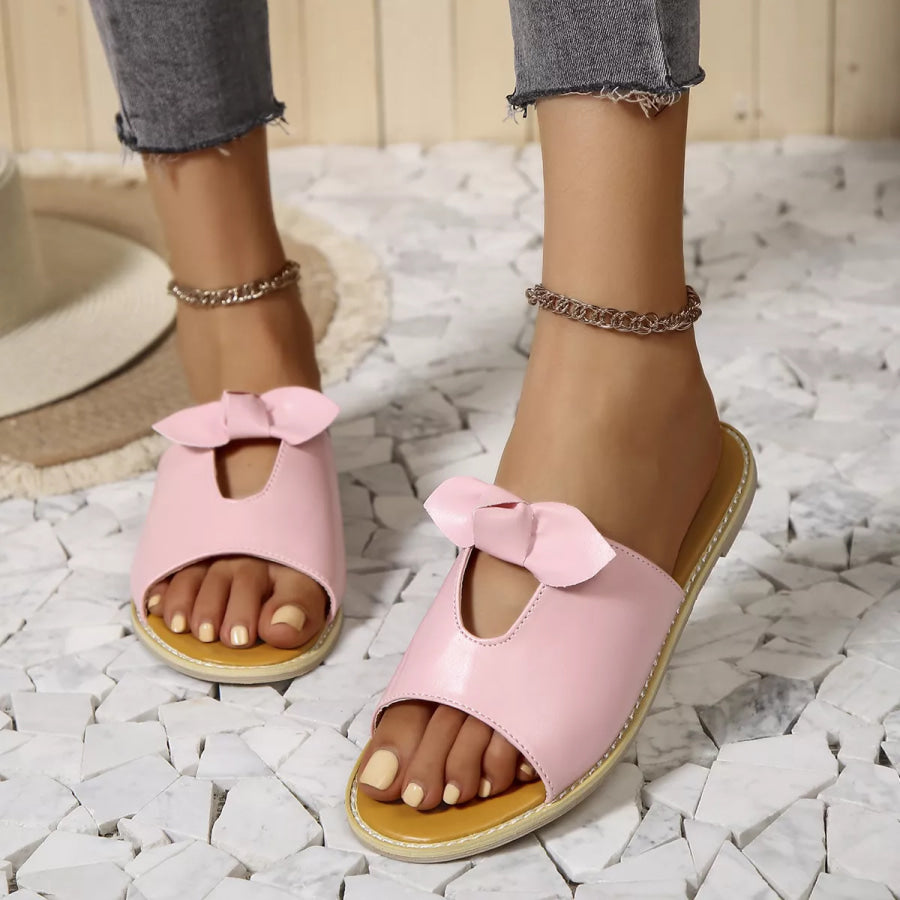 Open Toe Flats Sandals Apparel and Accessories