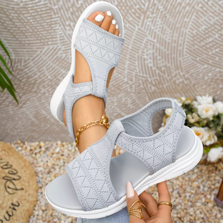 Open Toe Flats Sandals Apparel and Accessories