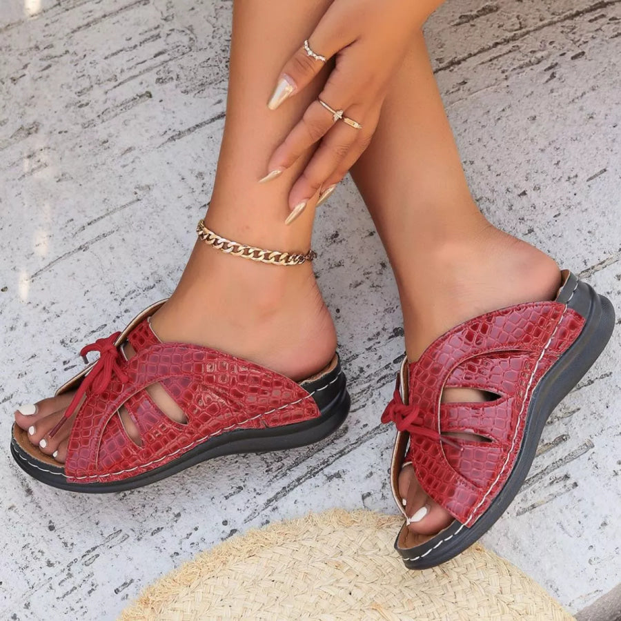 Open Toe Flats Sandals Apparel and Accessories