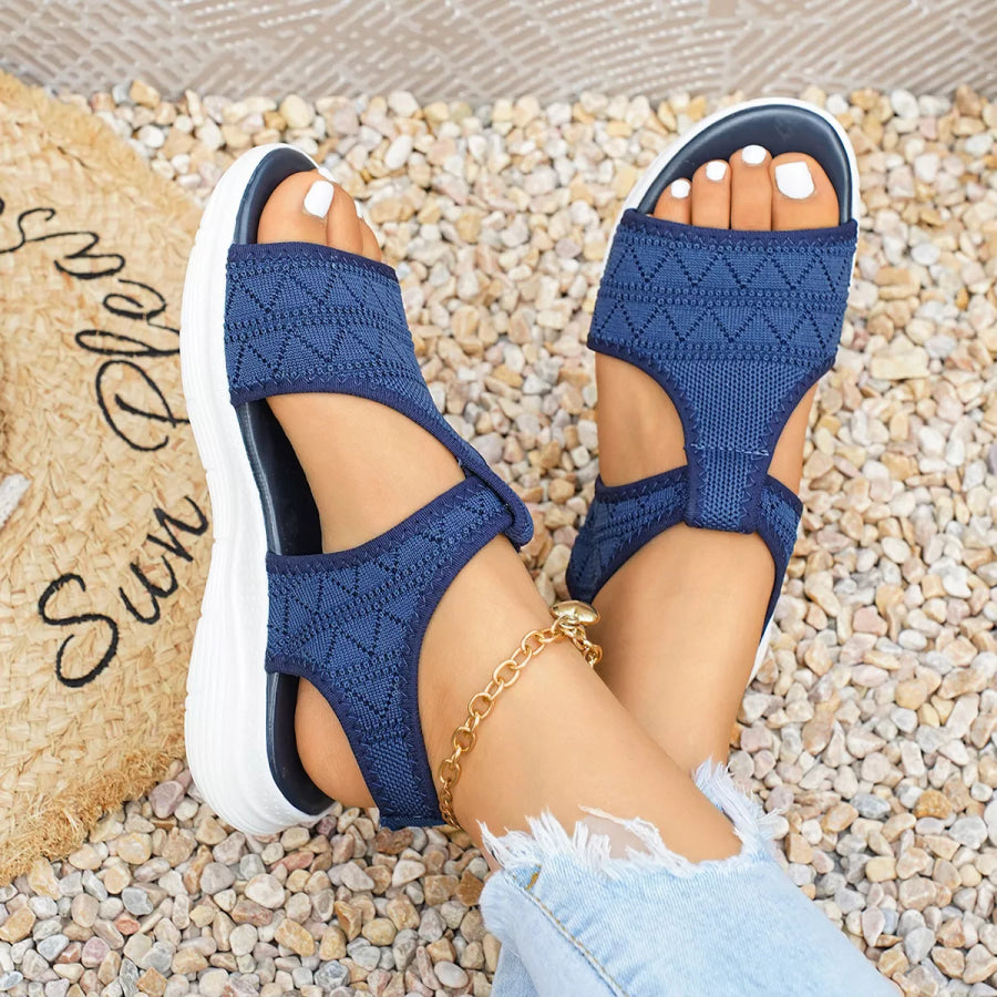 Open Toe Flats Sandals Apparel and Accessories