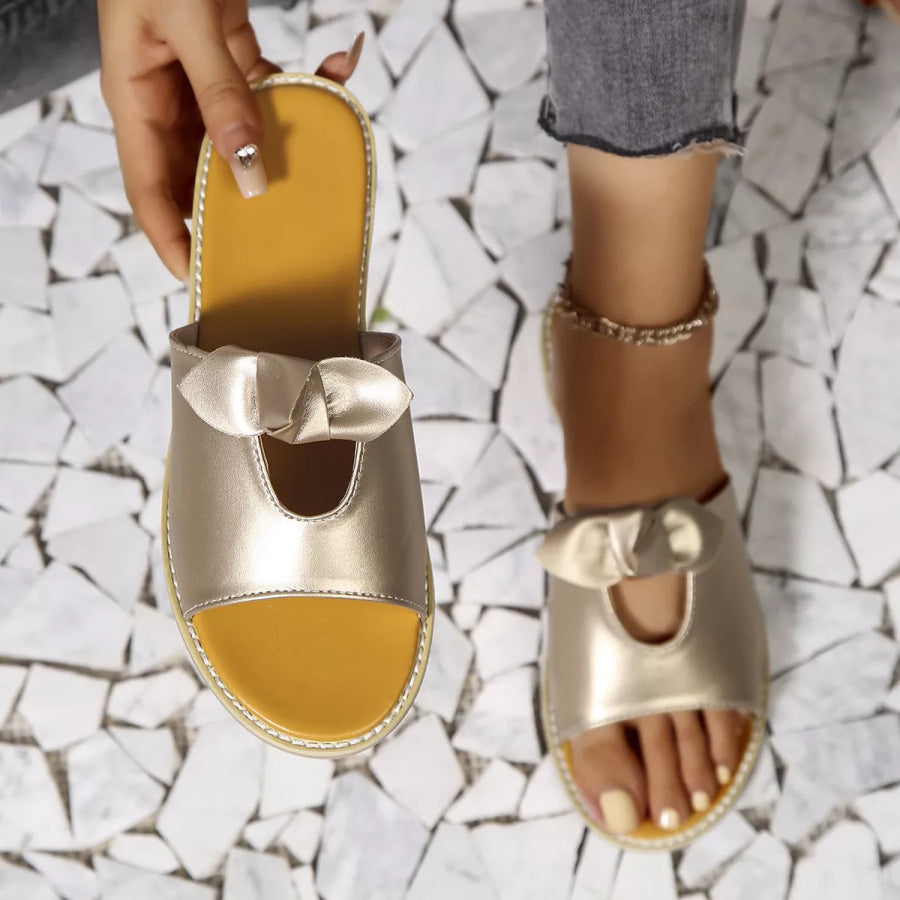 Open Toe Flats Sandals Apparel and Accessories
