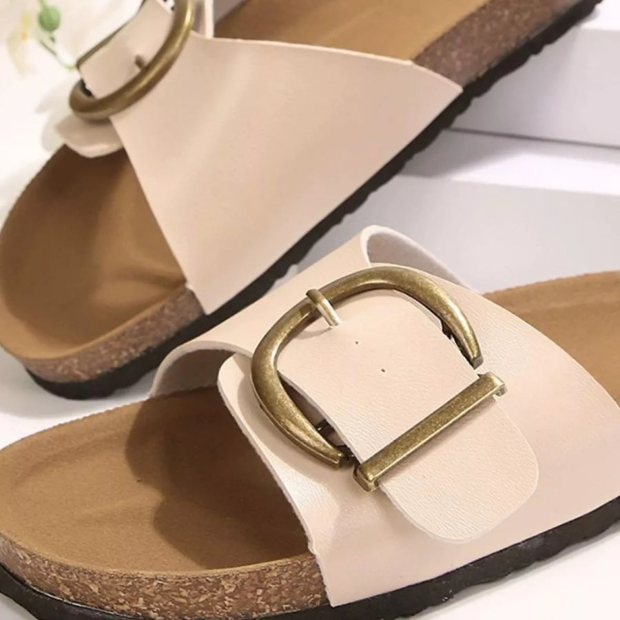 Open Toe Flats Sandals Apparel and Accessories