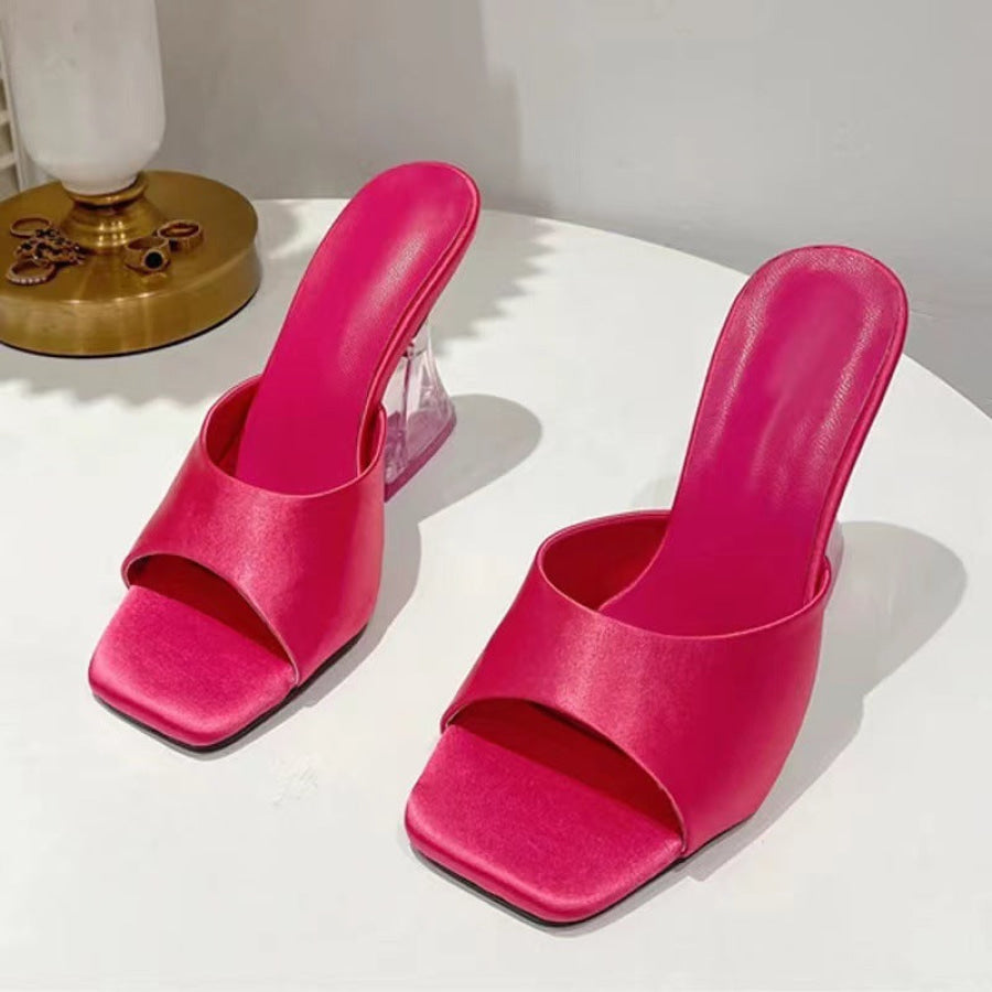 Open Toe High Heel Sandals Apparel and Accessories
