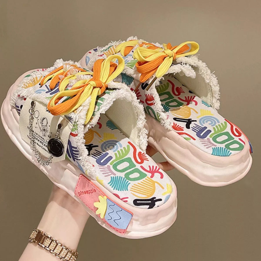 Open Toe Lace Up Sandals Apparel and Accessories