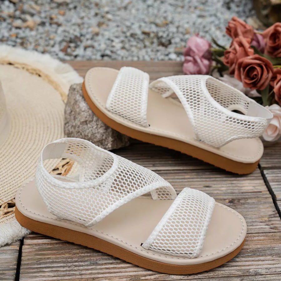 Open Toe Mesh Sandals Apparel and Accessories