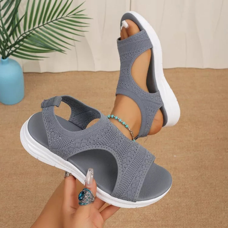 Open Toe Platform Sandals Apparel and Accessories