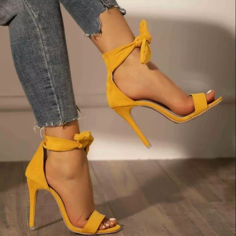 Open Toe Stiletto Sandals Apparel and Accessories