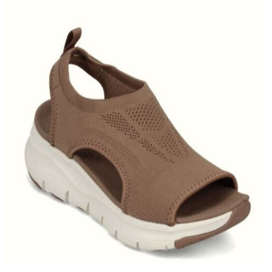 Open Toe Wedge Sandals Apparel and Accessories