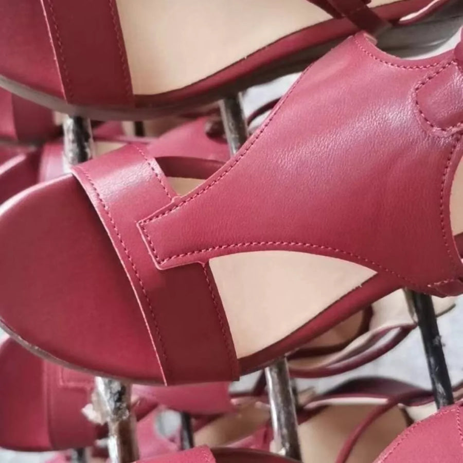 Open Toe Wedge Sandals Apparel and Accessories