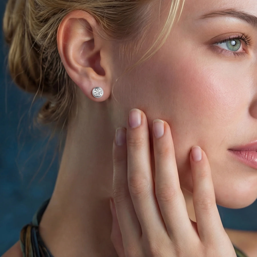 Orbit Stud Earrings by Sandee Rain Boutique Earrings