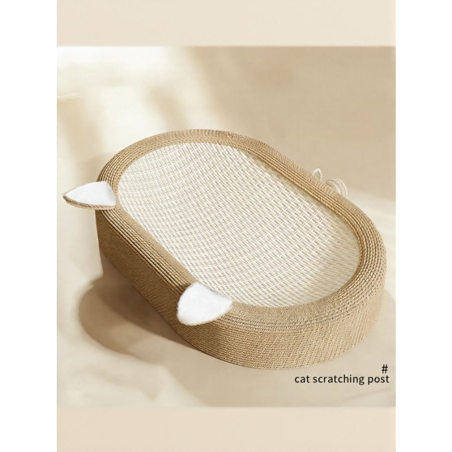 Oval Cat Scratching Bed Cat Scratching Nest 3 / S Apparel and Accessories