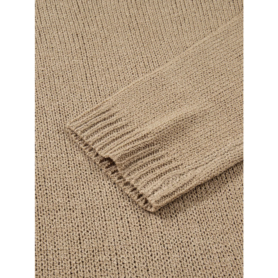 Oversize Drop Shoulder Slouchy Sweater Dress Apparel and Accessories