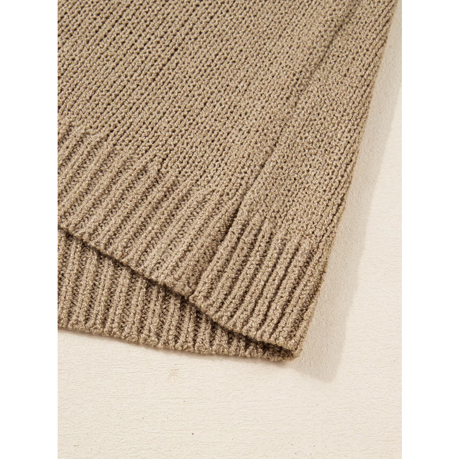 Oversize Drop Shoulder Slouchy Sweater Dress Apparel and Accessories