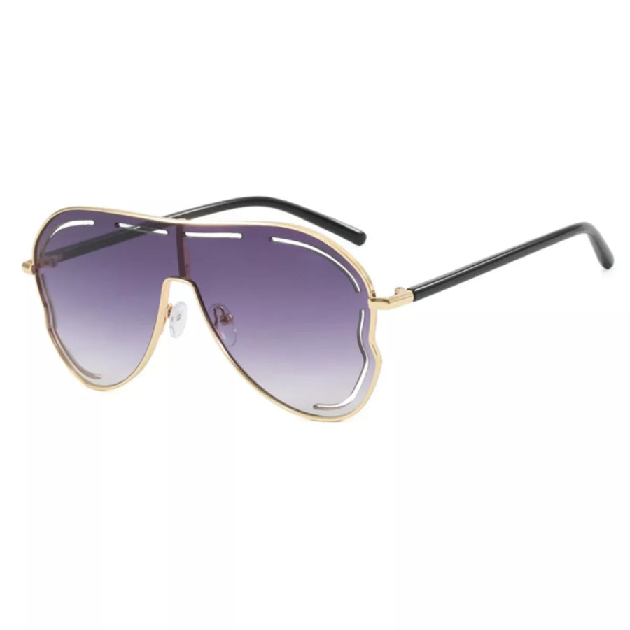 Oversized Aviator Gradient Sunglasses Apparel and Accessories