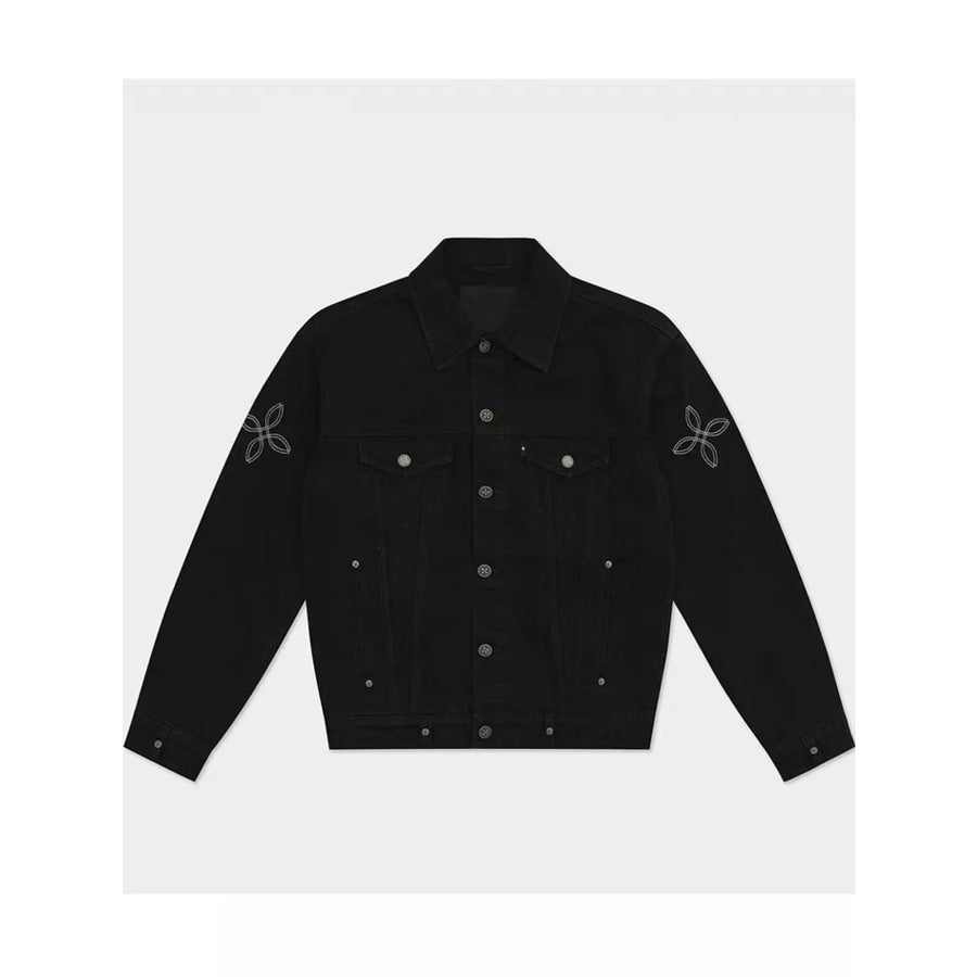 Oversized Button Up Denim Jacket Apparel and Accessories