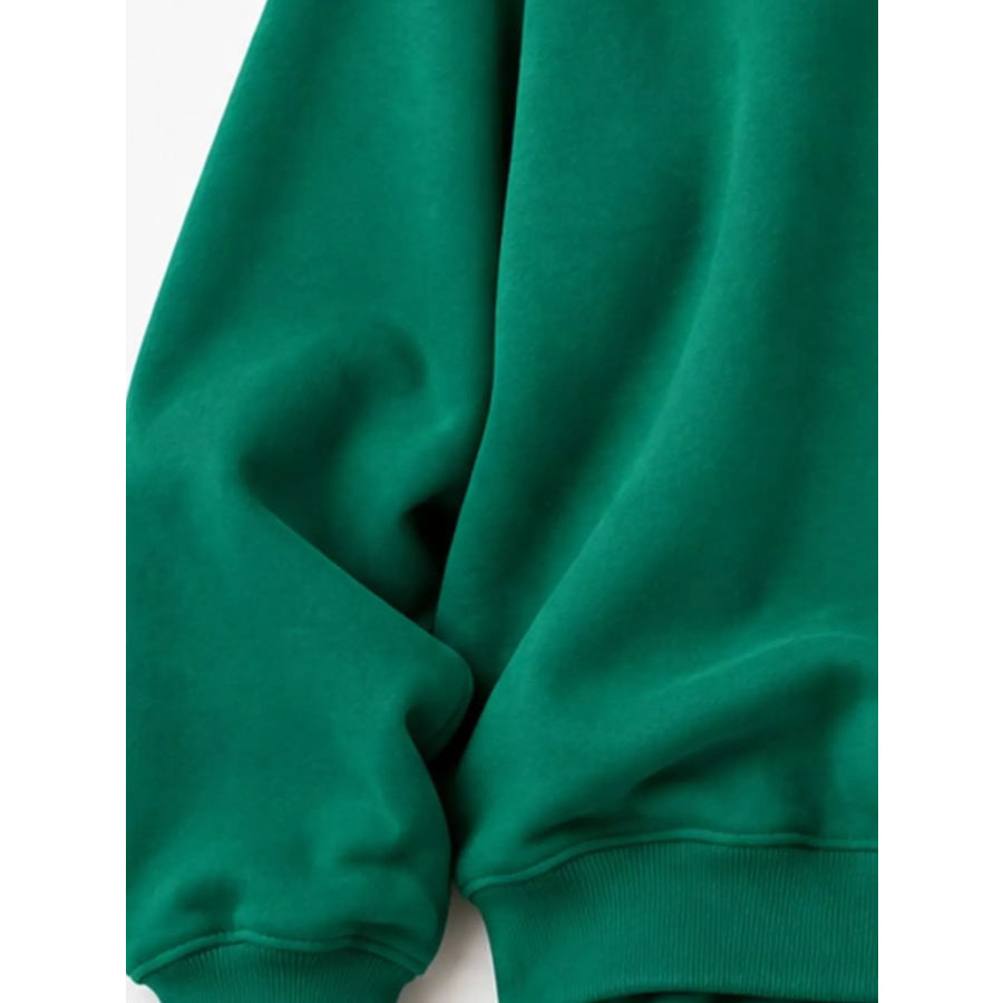 Oversized Dropped Shoulder Sweatshirt Apparel and Accessories