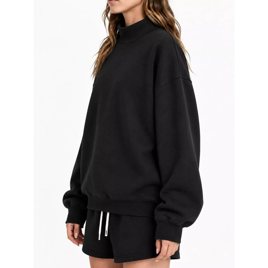 Oversized Dropped Shoulder Sweatshirt Apparel and Accessories