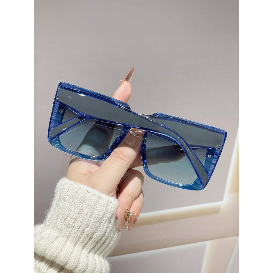 Oversized Gradient Square Sunglasses Apparel and Accessories