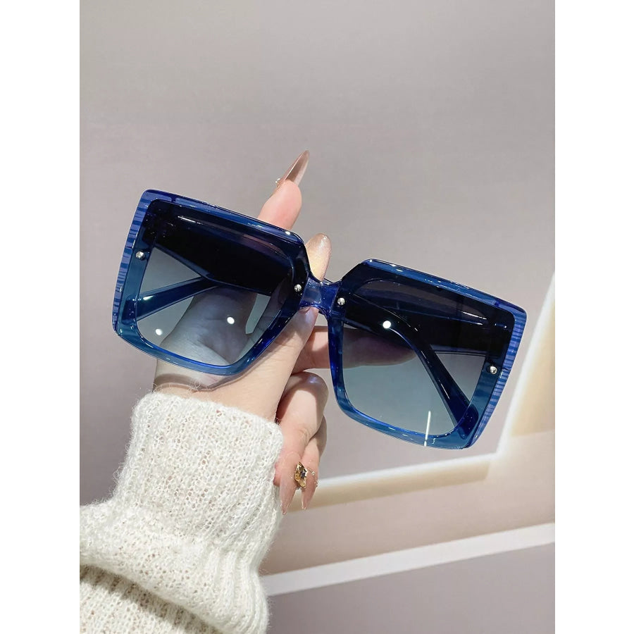 Oversized Gradient Square Sunglasses Apparel and Accessories