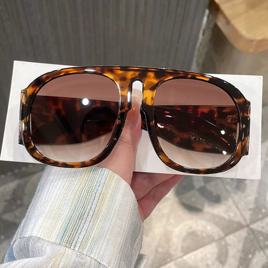 Oversized Gradient Tinted Lenses Sunglasses Apparel and Accessories