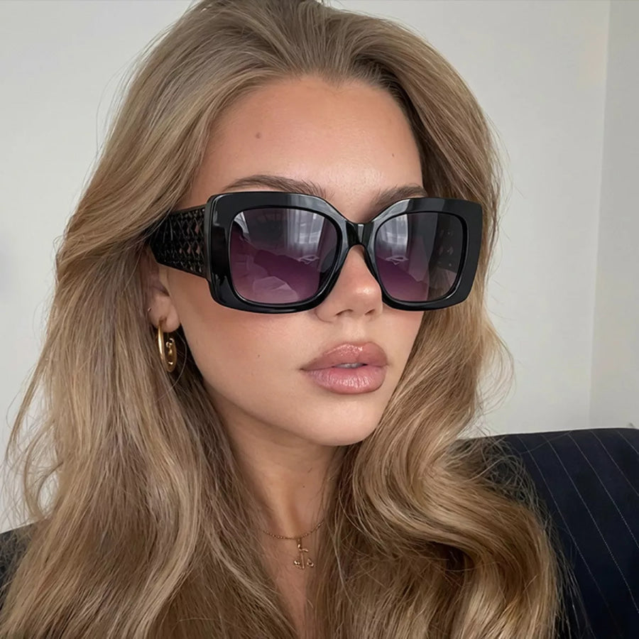 Oversized Square Sunglasses Style B / One Size Apparel and Accessories
