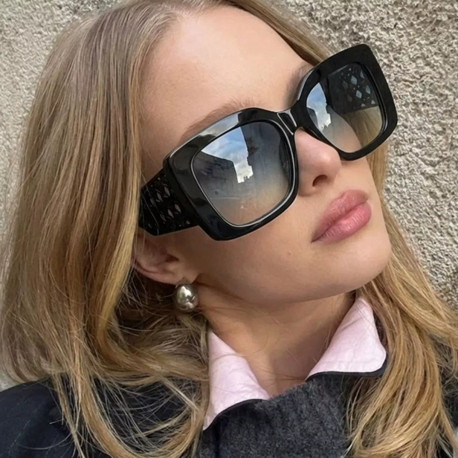 Oversized Square Sunglasses Style C / One Size Apparel and Accessories