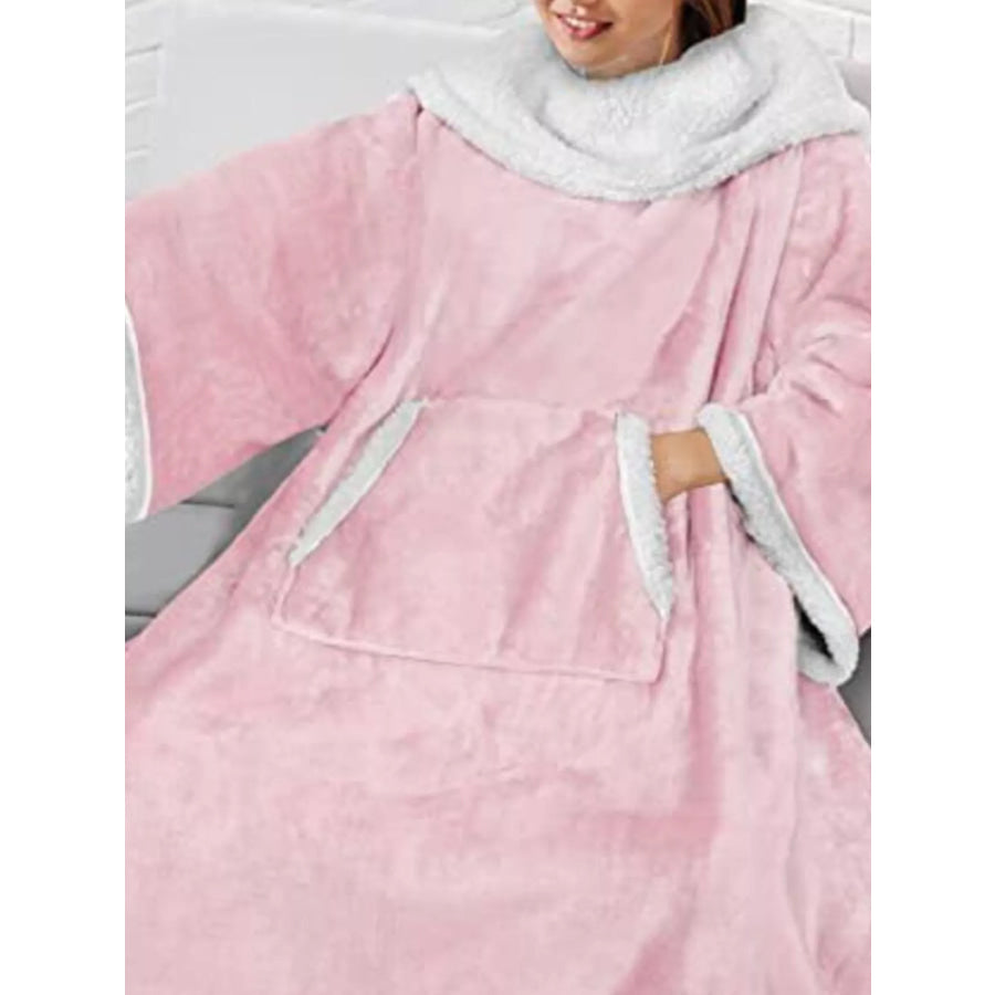 Oversized Wearable Blanket Hoodie Lounge Nightgown Apparel and Accessories