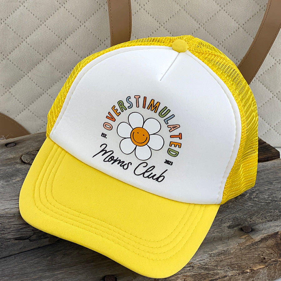 Overstimulated Moms Club Foam Trucker Hat Hat