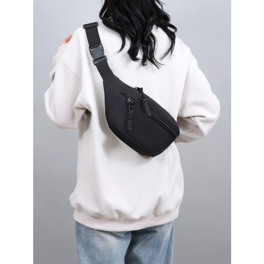 Oxford Cloth Adjustable Strap Sling Bag Apparel and Accessories