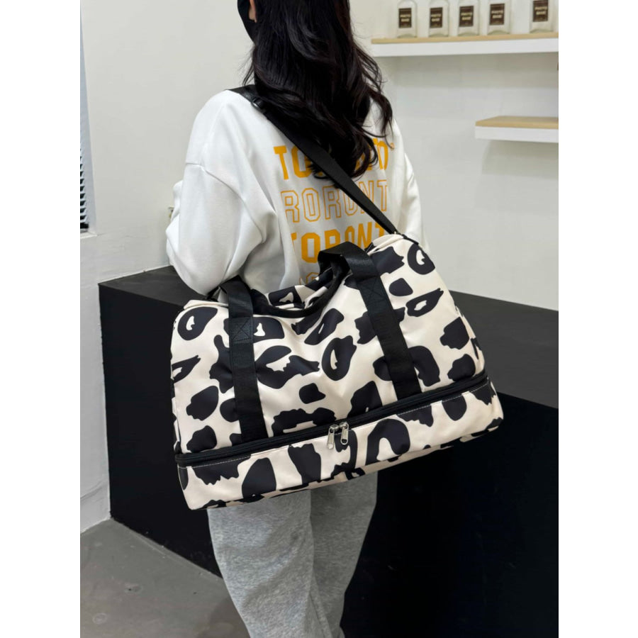 Oxford Cloth Leopard Travel Bag Apparel and Accessories