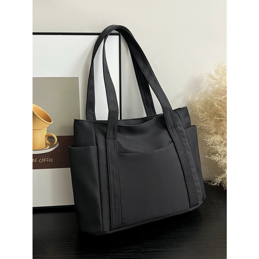 Oxford Cloth Tote Bag with Zipper Apparel and Accessories