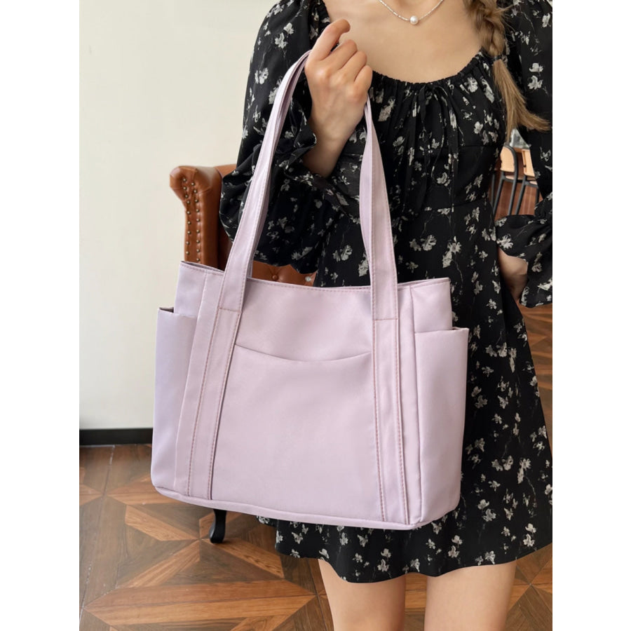 Oxford Cloth Tote Bag with Zipper Apparel and Accessories